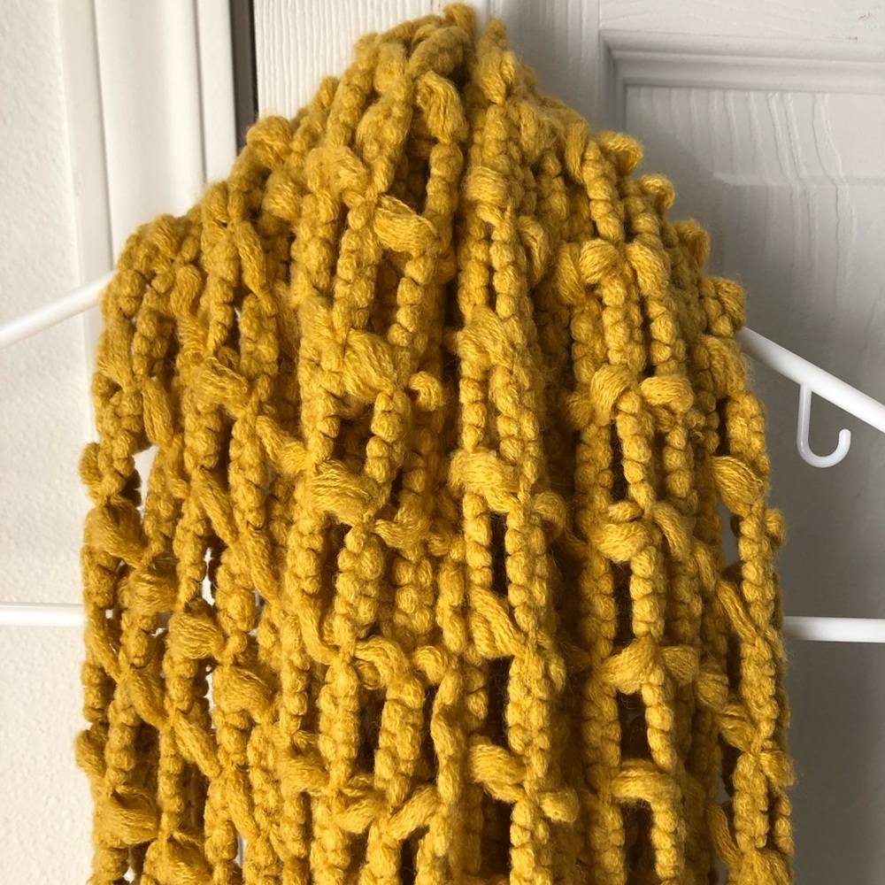 Octavia knit infinity scarf